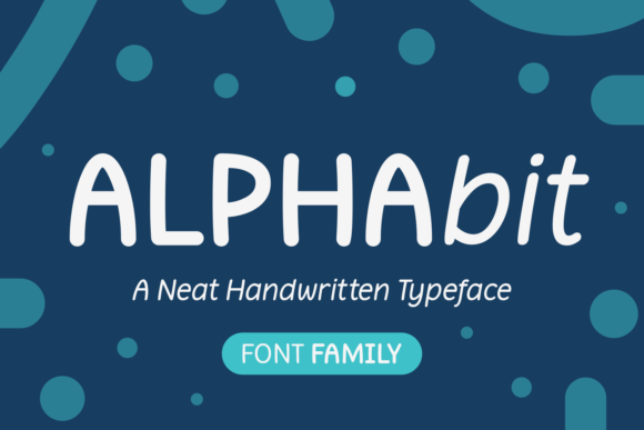 Alphabit: A Handwritten Font for Modern Branding