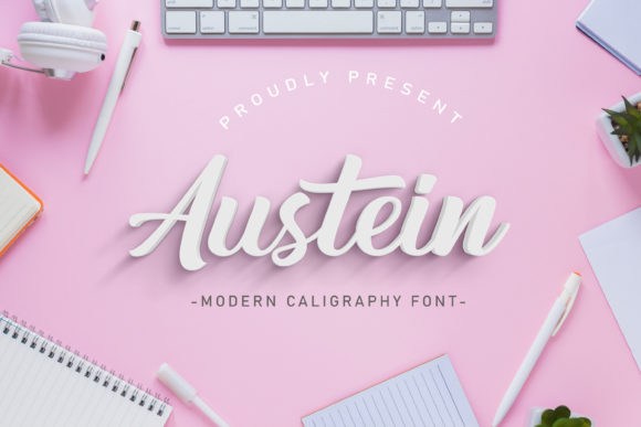 Austein Script Font for Branding Projects