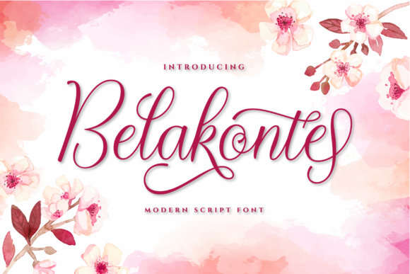 Belakonte: A Handwritten Font for Professional Branding
