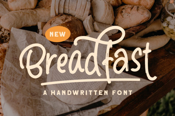 Breadfast Font for Handmade Creations