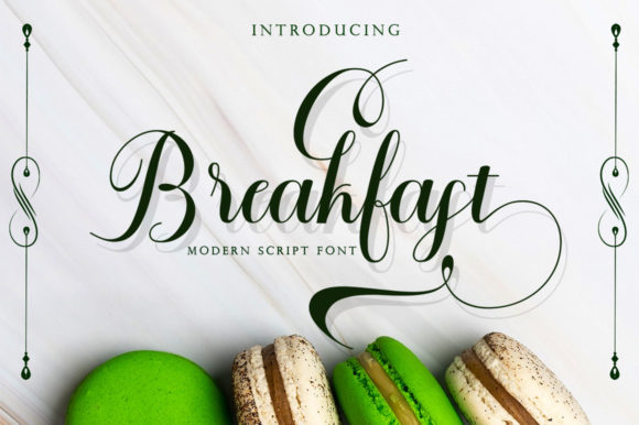 Breakfast: A Script Font That Elevates Editorial Design