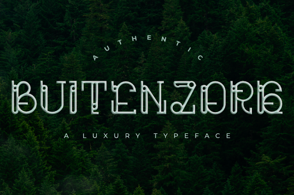Buitenzorg: A Decorative Font That Elevates Brand Design