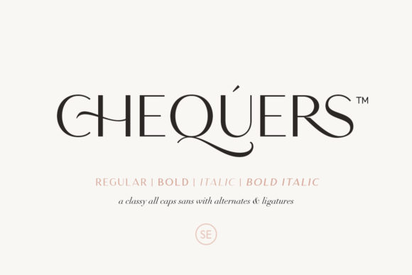 Chequers: A Modern Sans Serif Font for Professional Branding