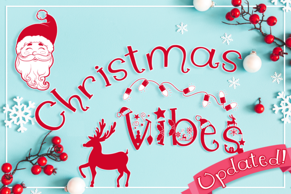 Christmas Vibes Font for Holiday Campaigns