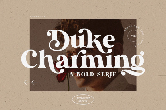 Duke Charming: A Serif Font That Elevates Campaign Design