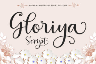 Gloriya: A Handwritten Script Font for Modern Marketing
