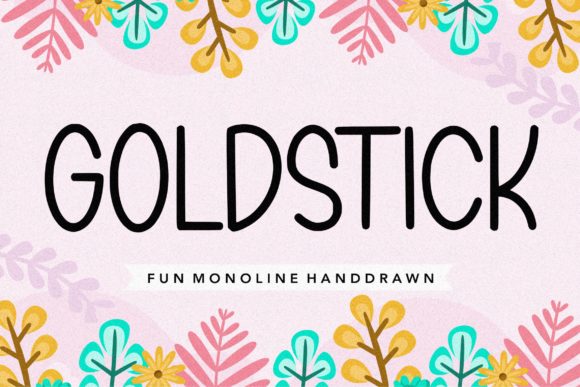 Goldstick: A Handwritten Font for Thoughtful Editorial Design
