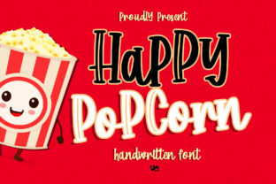 Happy Popcorn Font for Eye-Catching Brand Content