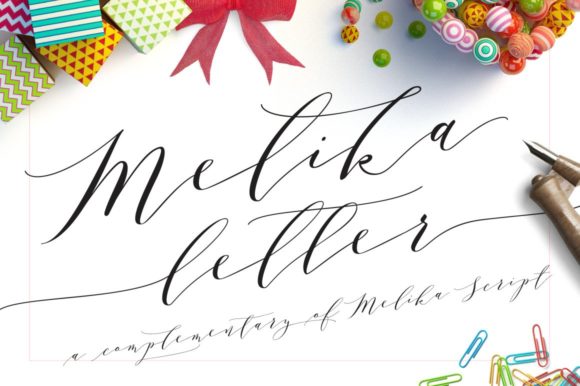 Melika Letter: A Handwritten Font for Campaign Creativity