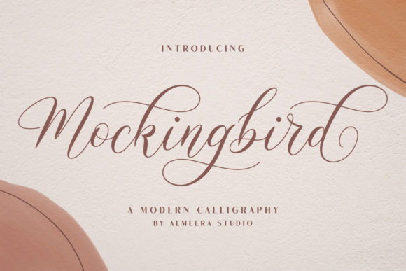 Mockingbird: A Timeless Script Font for Editorial Design