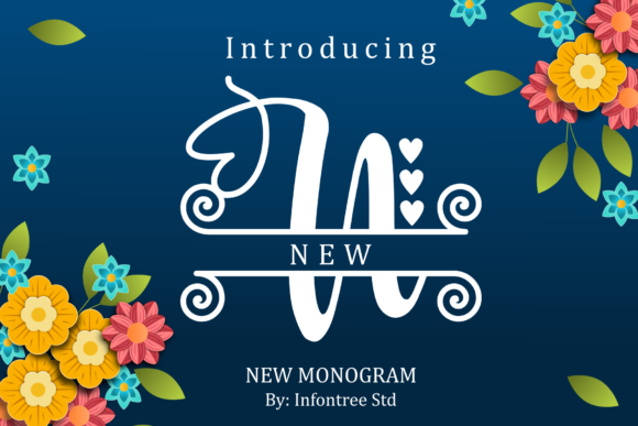 New Monogram: A Premium Font for Modern Campaigns