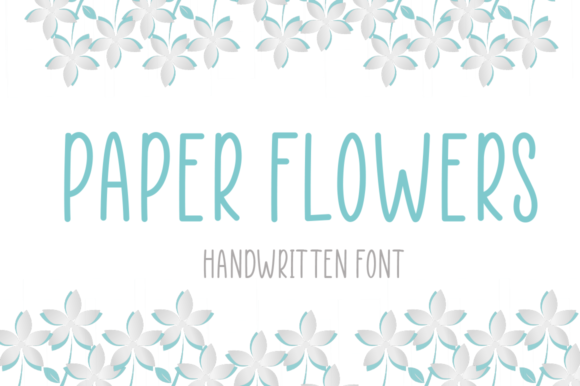 Paper Flowers Font Review for Branding Projects