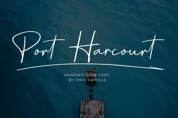 Port Harcourt: A Handwritten Font for Editorial Elegance