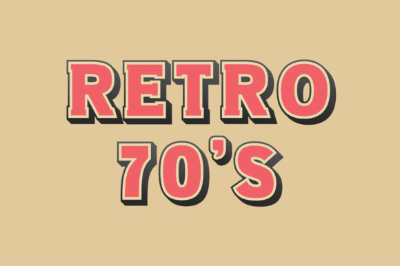 Retro 70s Font Review: A Bold Display Typeface for Creative Brands