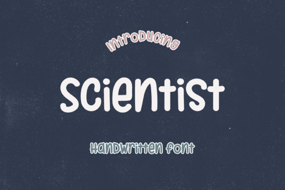 Scientist Font for Handmade Creations and More