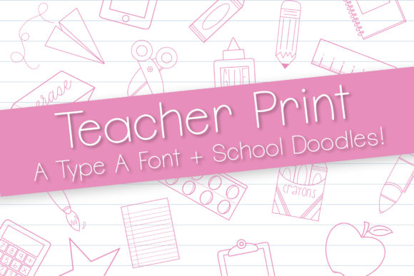 Teacher Print: A Clean Sans Serif Font for Professional Branding