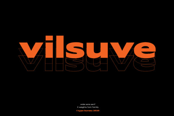 Vilsuve Sans Serif Font for Creative Projects