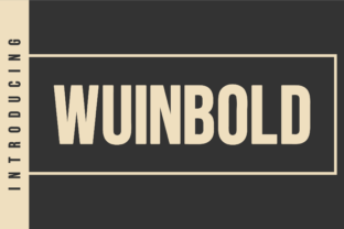Wuinbold: A Strong Sans Serif Font for Professional Branding